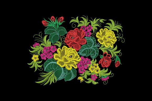 Colorful Garden Embroidery Review