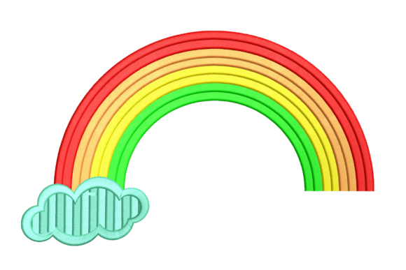 Colorful Rainbow Embroidery Design Review