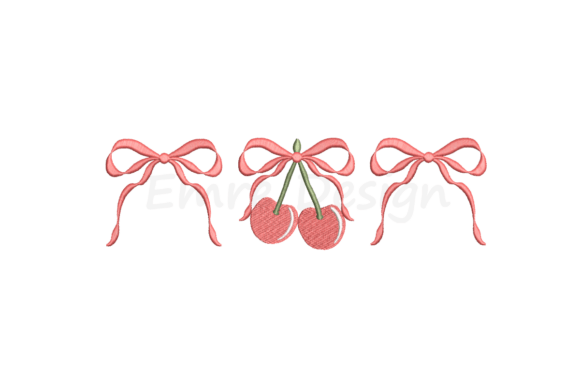 Coquette Cherry Embroidery Design Review