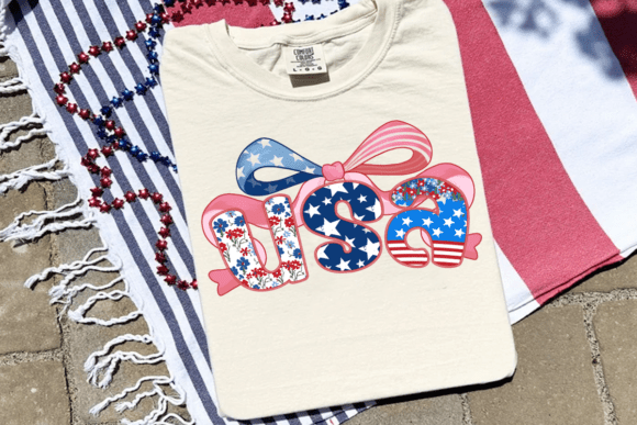 Faux Embroidery USA Png, Preppy Usa Png Review