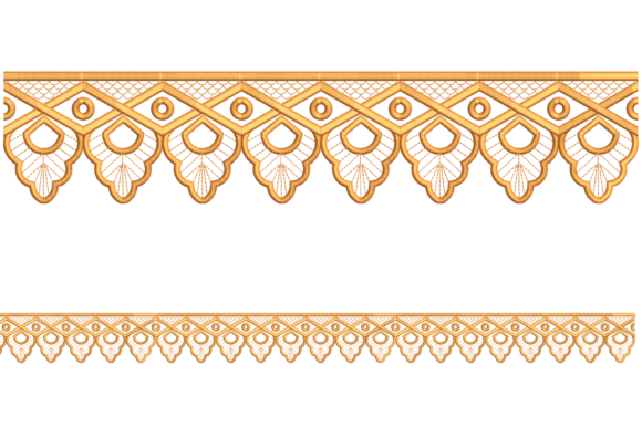 Floral and Ornamental Embroidery Borders Review