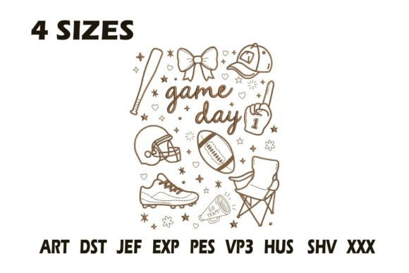Game Day Sports Embroidery Design Review