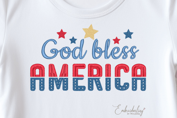 God Bless America Embroidery Design Review