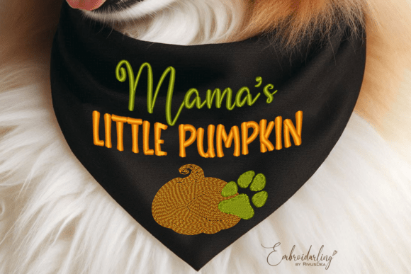 Halloween Pet Bandana Embroidery Review