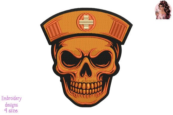 Nurse of the Afterlife Embroidery
