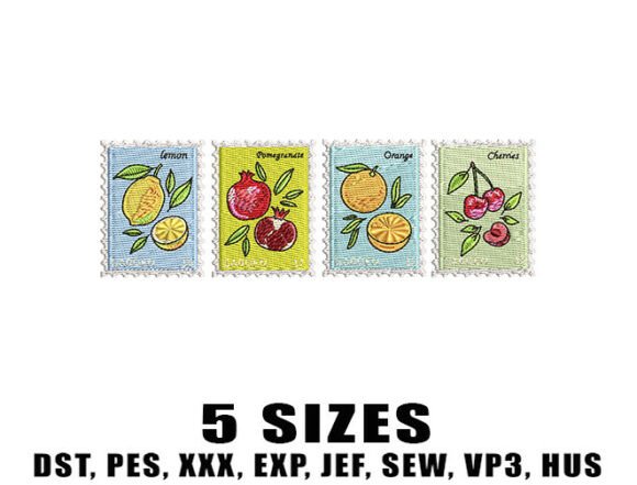 Summer Fruit Embroidery Designs Review