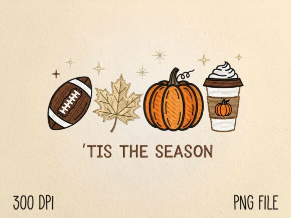 ’Tis the Season Embroidery Autumn PNG Review