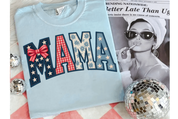 Varsity Mama 4th of July Embroidery Design Review